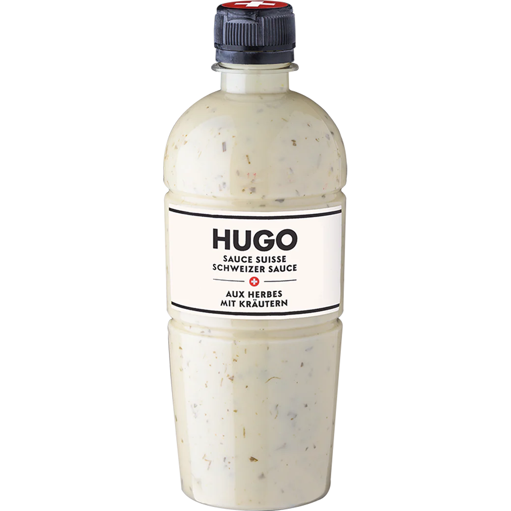 HUGO Schweizer Salatsauce mit Kräutern - 450g