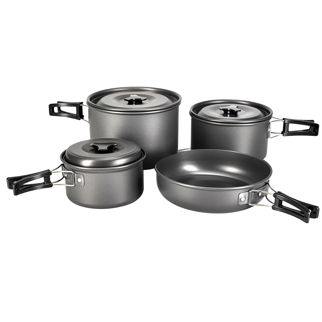 Outdoor Aluminiumpfannen-Set "Cook and Go"